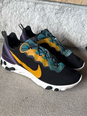 Size 10.5 - Nike React Element 55 PRM ACG Black/Teal/Mineral